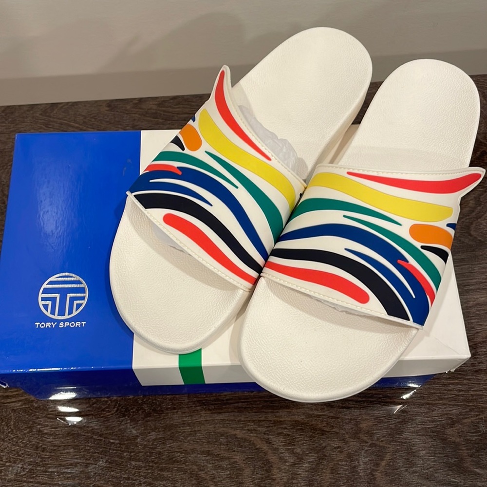 New! Tory Burch Sport Slides!